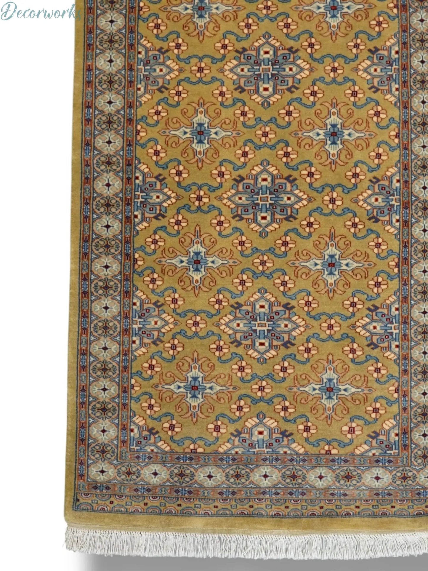 121×78cm パキスタン手織り絨毯 Decorworks
