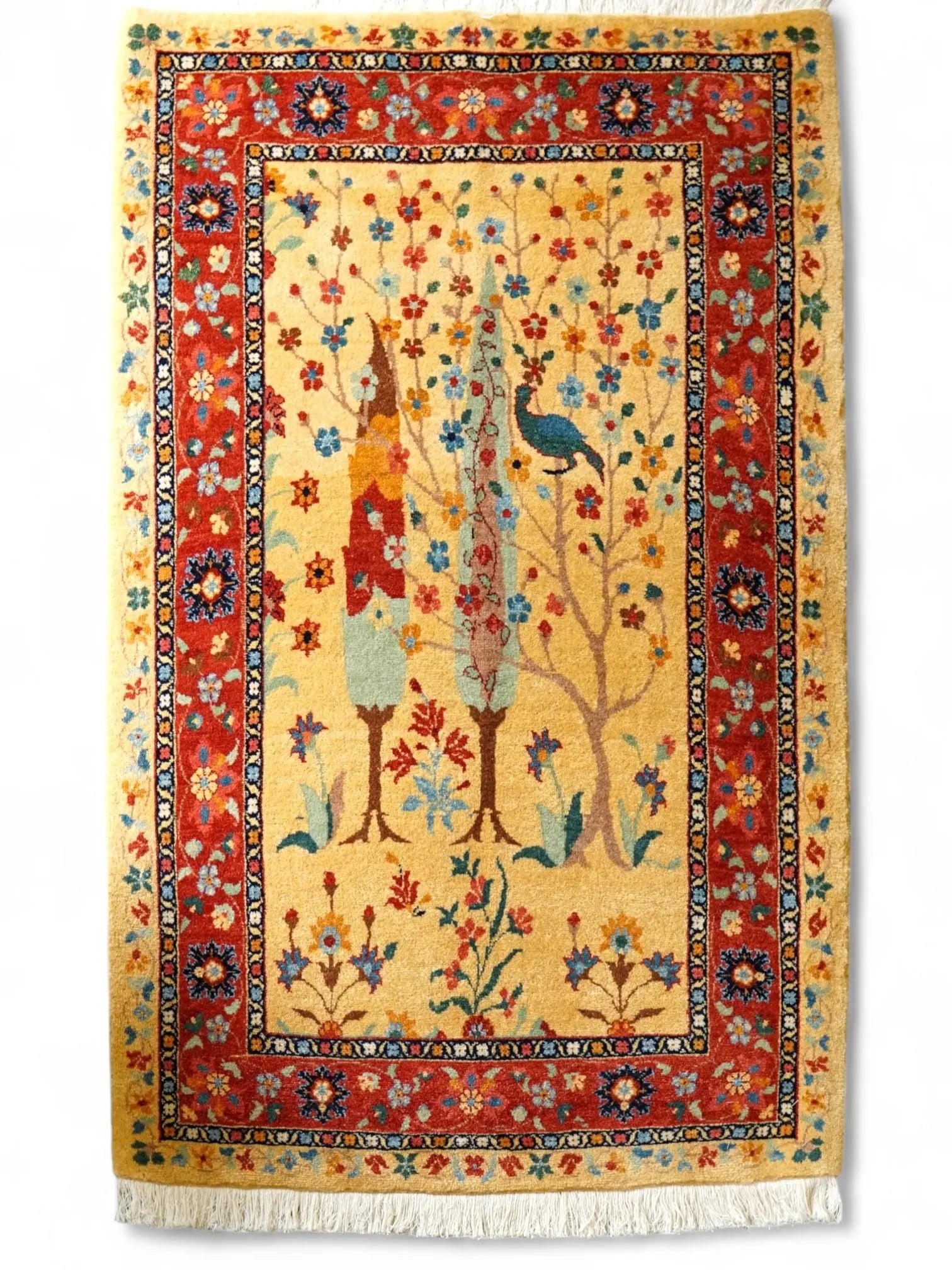 ペルシャ絨毯 バラミン産 125×80cm - 手織り絨毯専門店 Decorworks ペルシャ絨毯 バラミン産 125×80cm - 手織り絨毯専門店 Decorworks