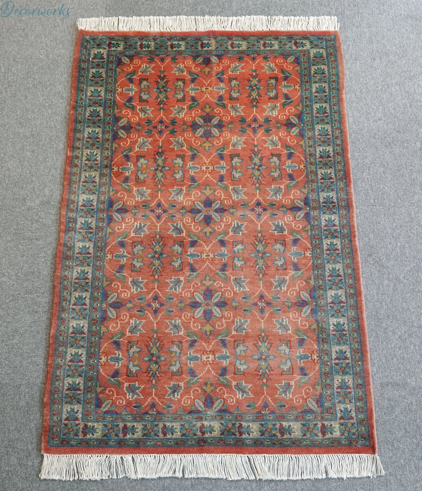 126×82cm パキスタン手織り絨毯 - Decorworks