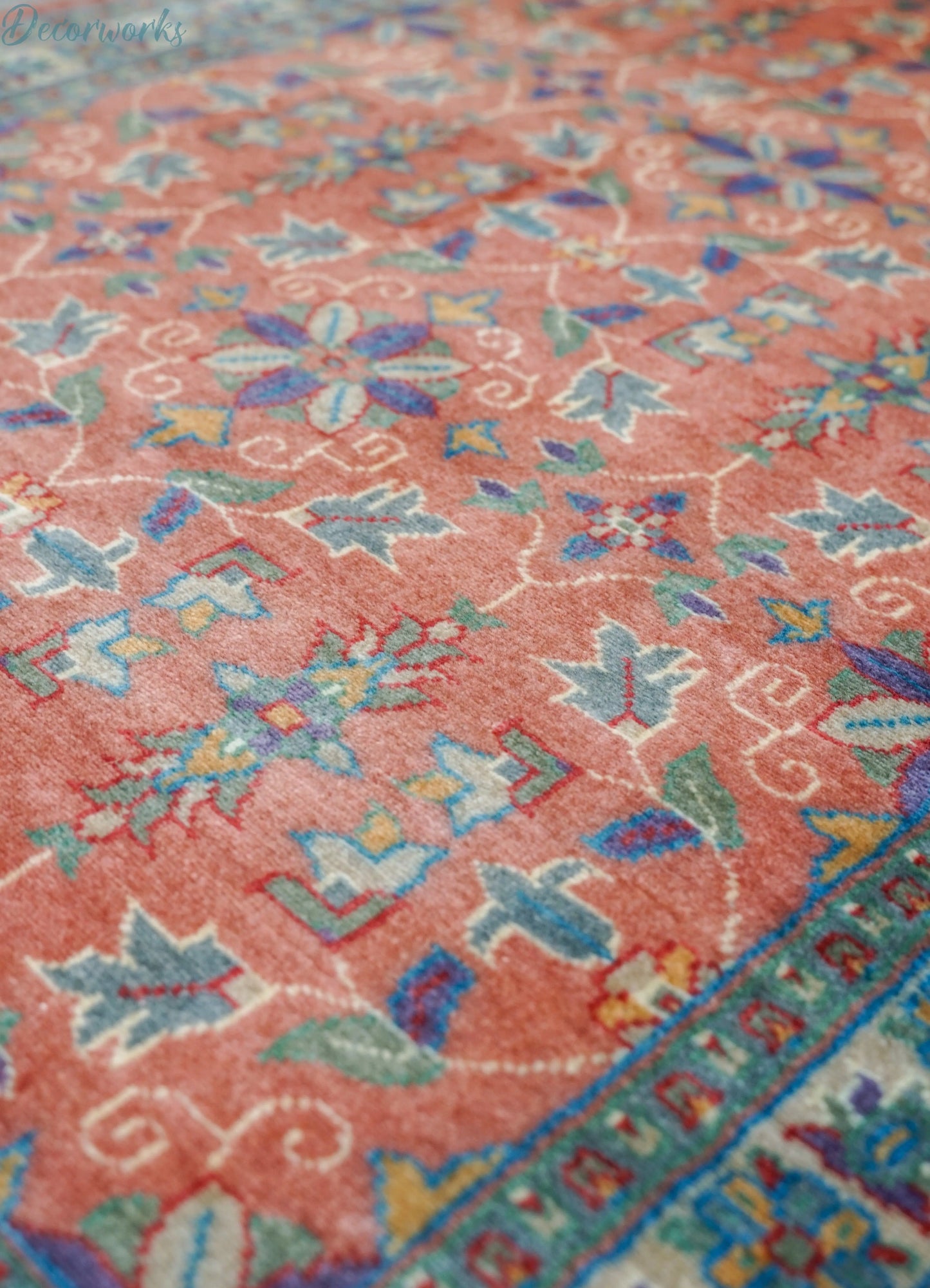 126×82cm パキスタン手織り絨毯 - Decorworks