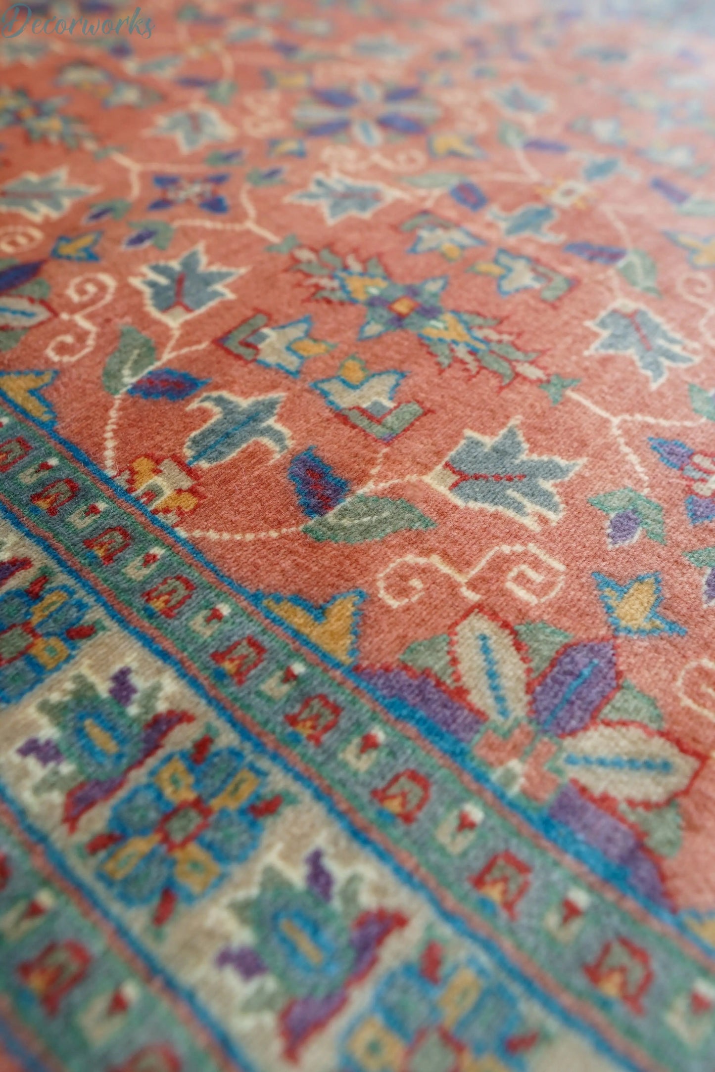 126×82cm パキスタン手織り絨毯 - Decorworks