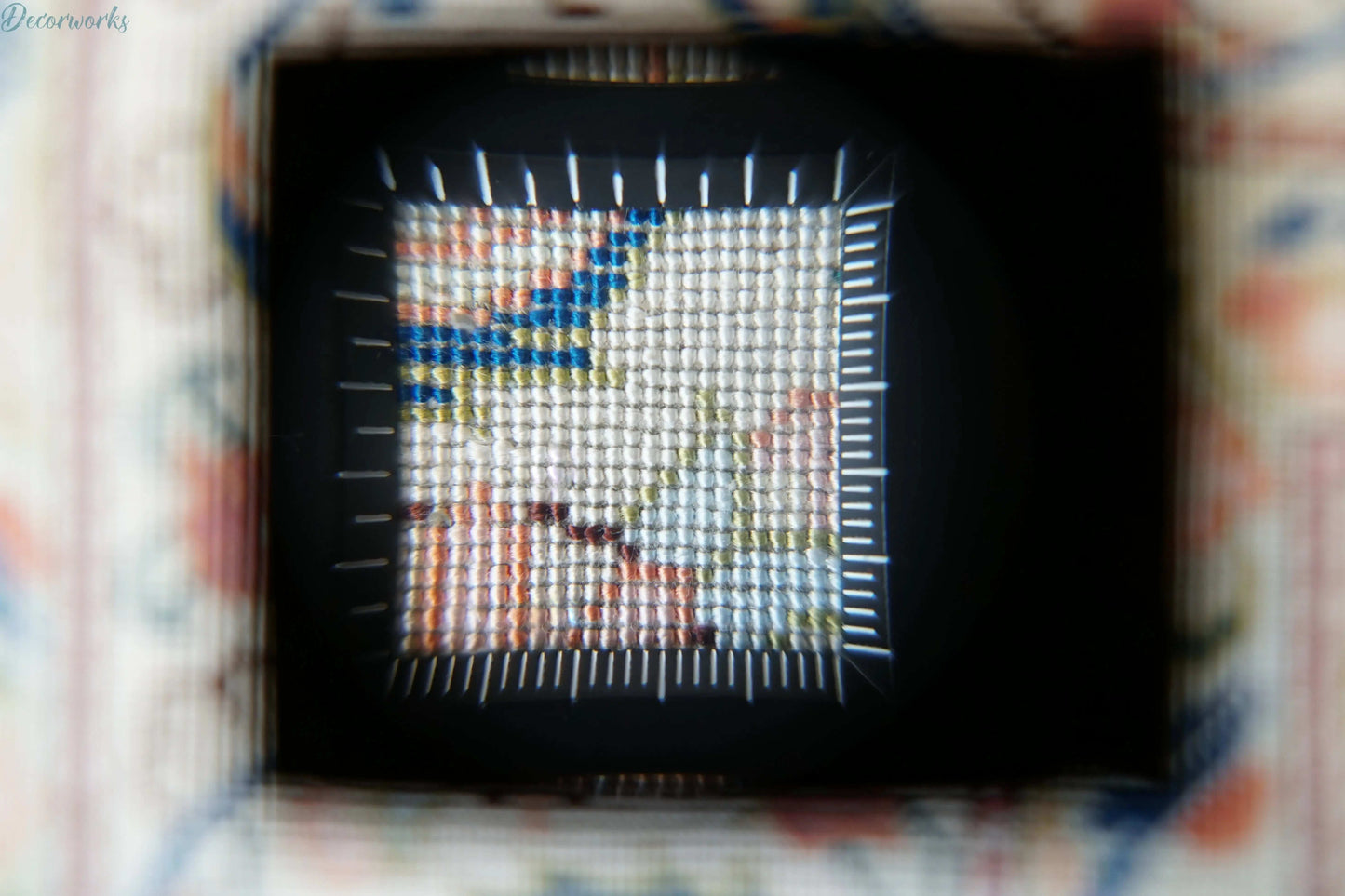 150×100cm ペルシャ絨毯 クム産 シルク 100% Decorworks
