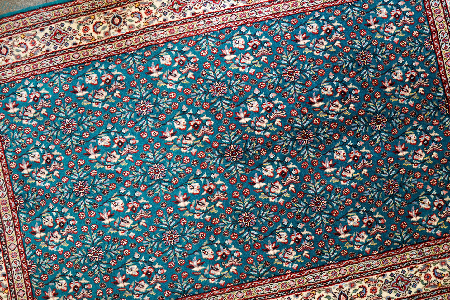 154×97cm ペルシャ 手織り絨毯 ムード産 Decorworks