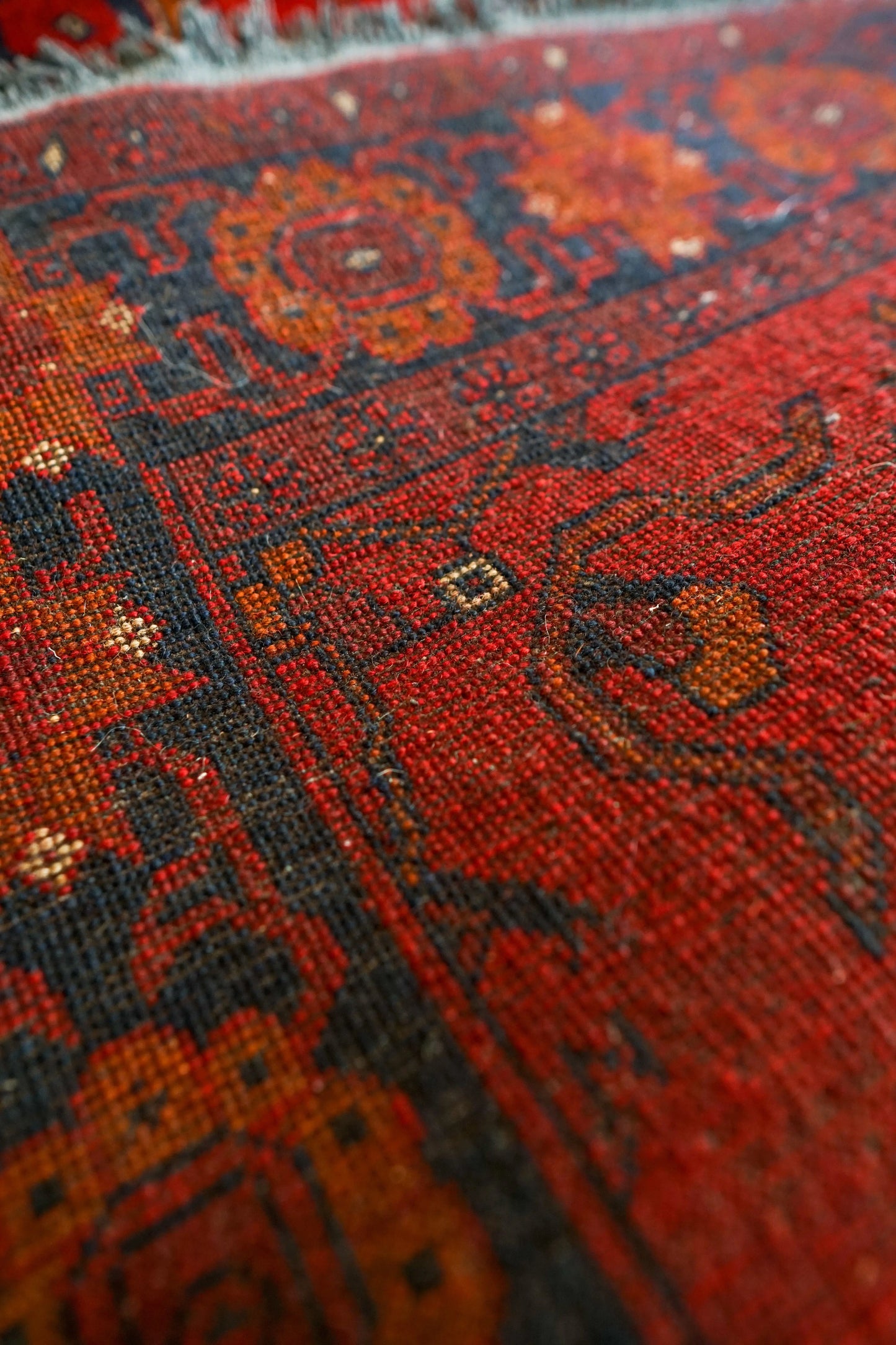 アフガニスタン手織り絨毯 カールモハメディ 194×130cm Decorworks