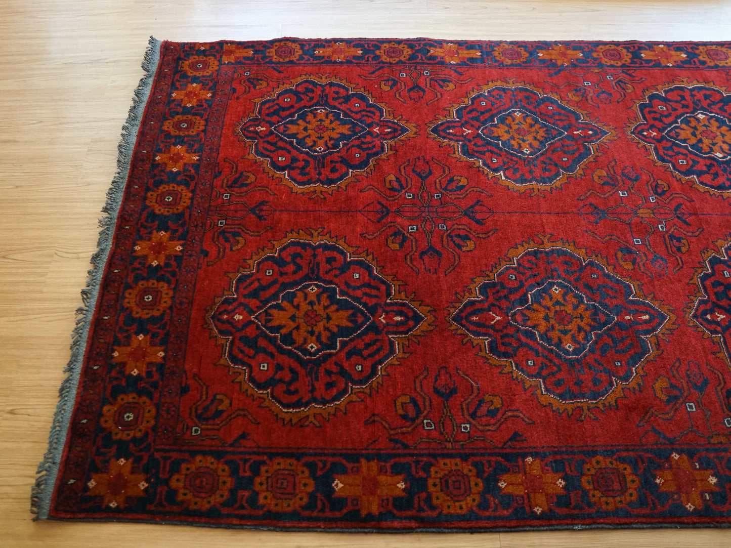 アフガニスタン手織り絨毯 カールモハメディ 194×130cm Decorworks