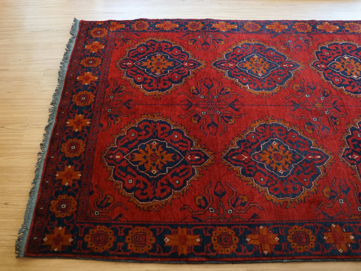 アフガニスタン手織り絨毯 カールモハメディ 194×130cm Decorworks