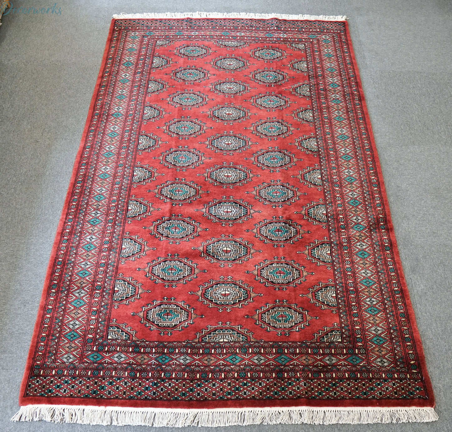 200×126cm【パキスタン手織り絨毯】 Decorworks