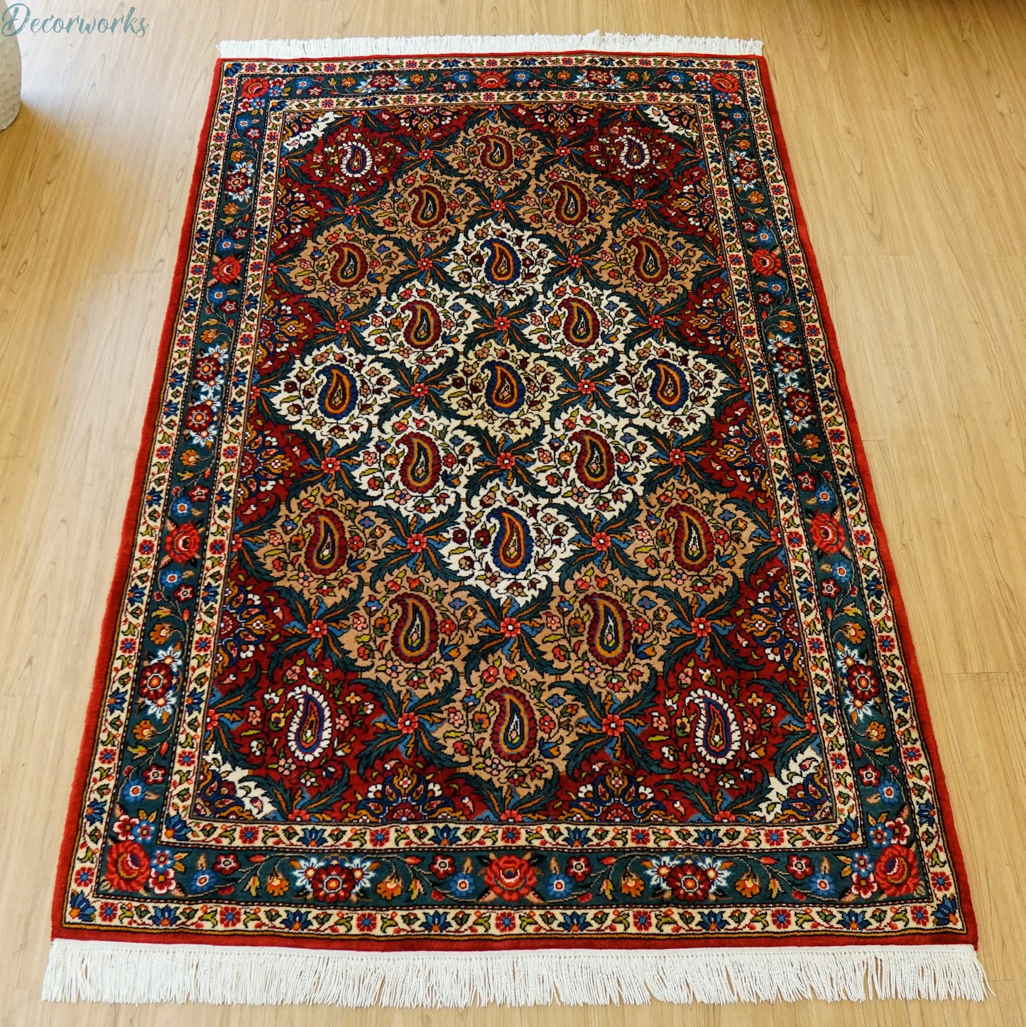 200×130cm ペルシャ絨毯 バクティアリ Decorworks