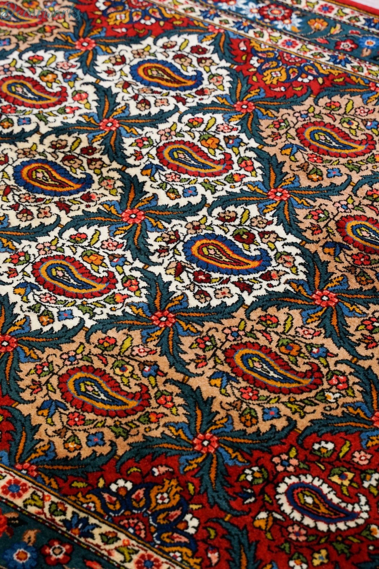 200×130cm ペルシャ絨毯 バクティアリ Decorworks
