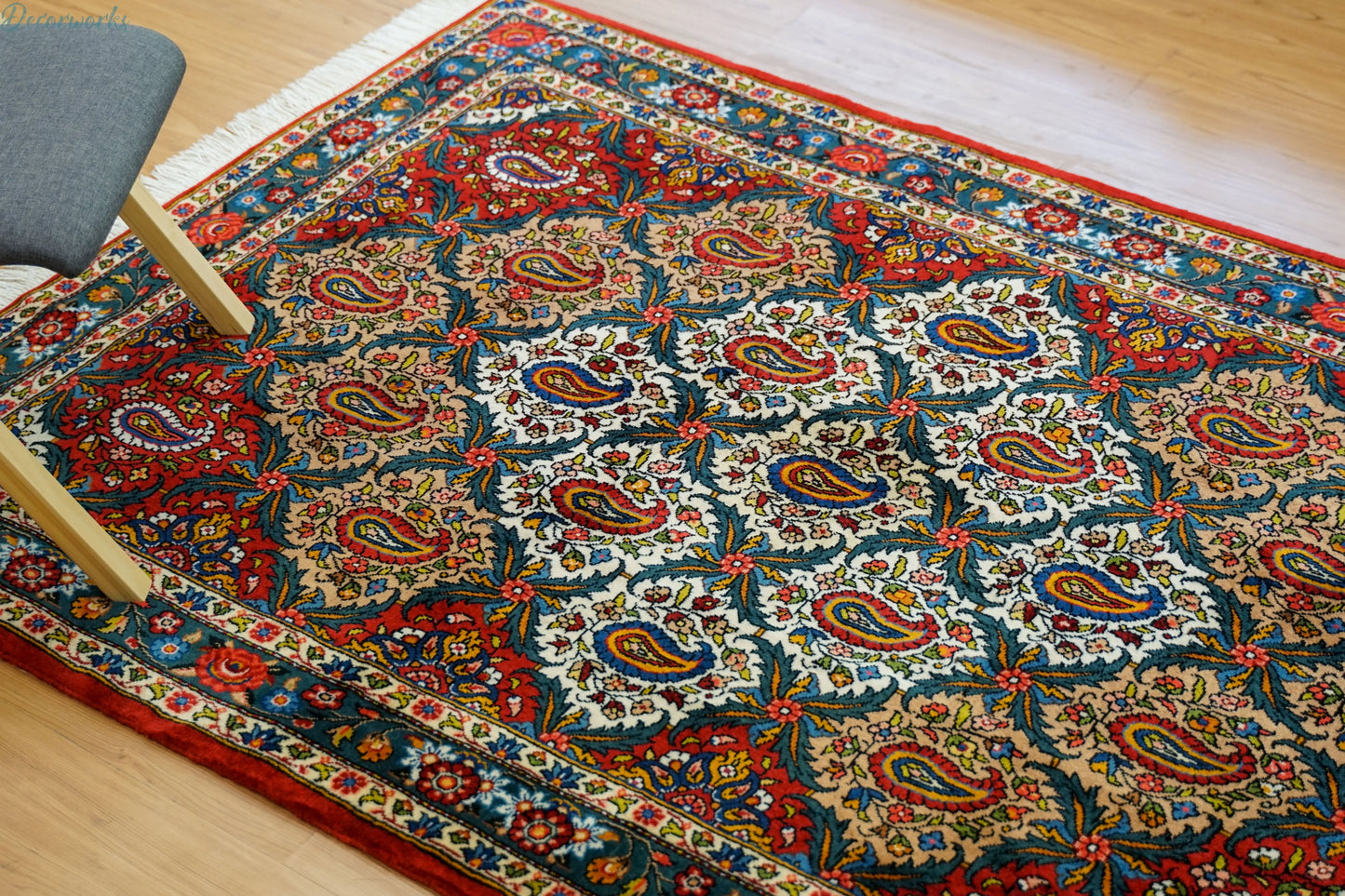 200×130cm ペルシャ絨毯 バクティアリ Decorworks