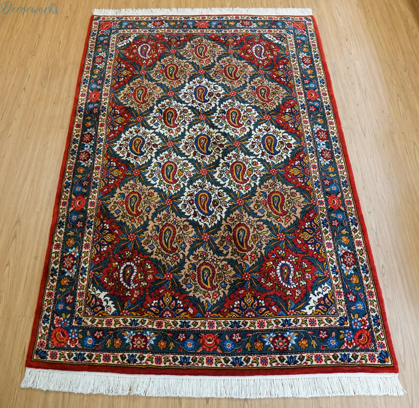 200×130cm ペルシャ絨毯 バクティアリ Decorworks