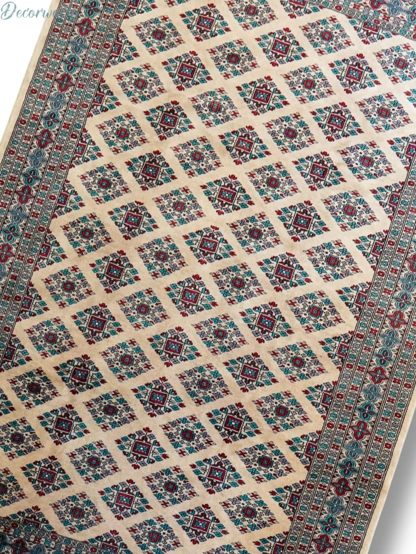 236×164cm パキスタン手織り絨毯 Decorworks