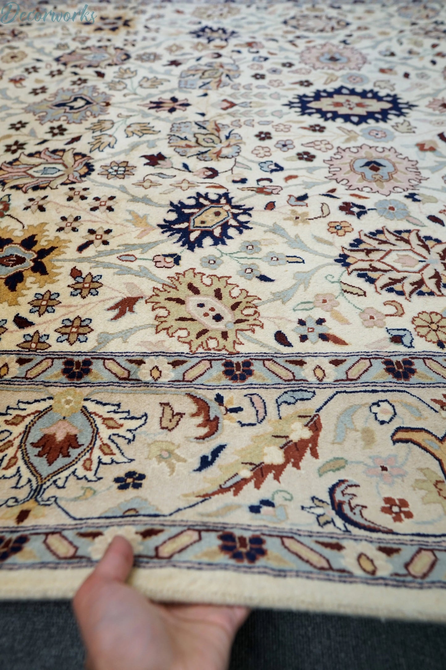 282×181cm パキスタン手織り絨毯 ダブルノット Decorworks