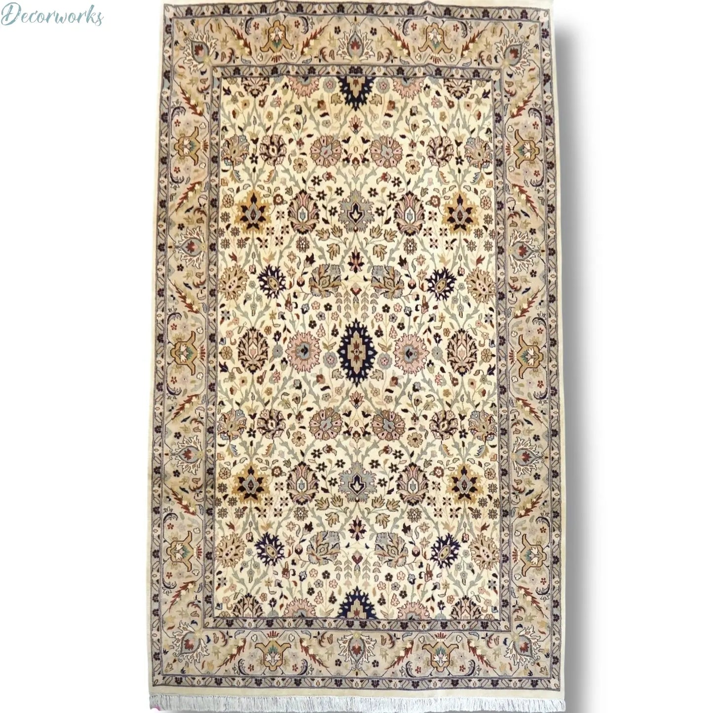 282×181cm パキスタン手織り絨毯 ダブルノット Decorworks