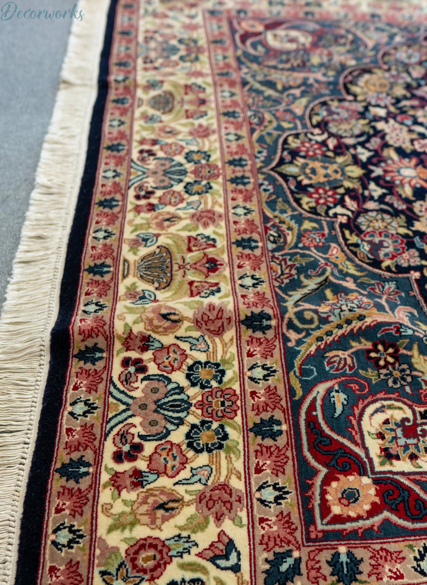 283×182cm パキスタン手織り絨毯 ダブルノット Decorworks