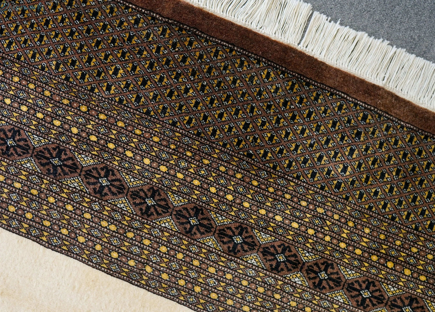 310×220cm【パキスタン手織り絨毯 Decorworks