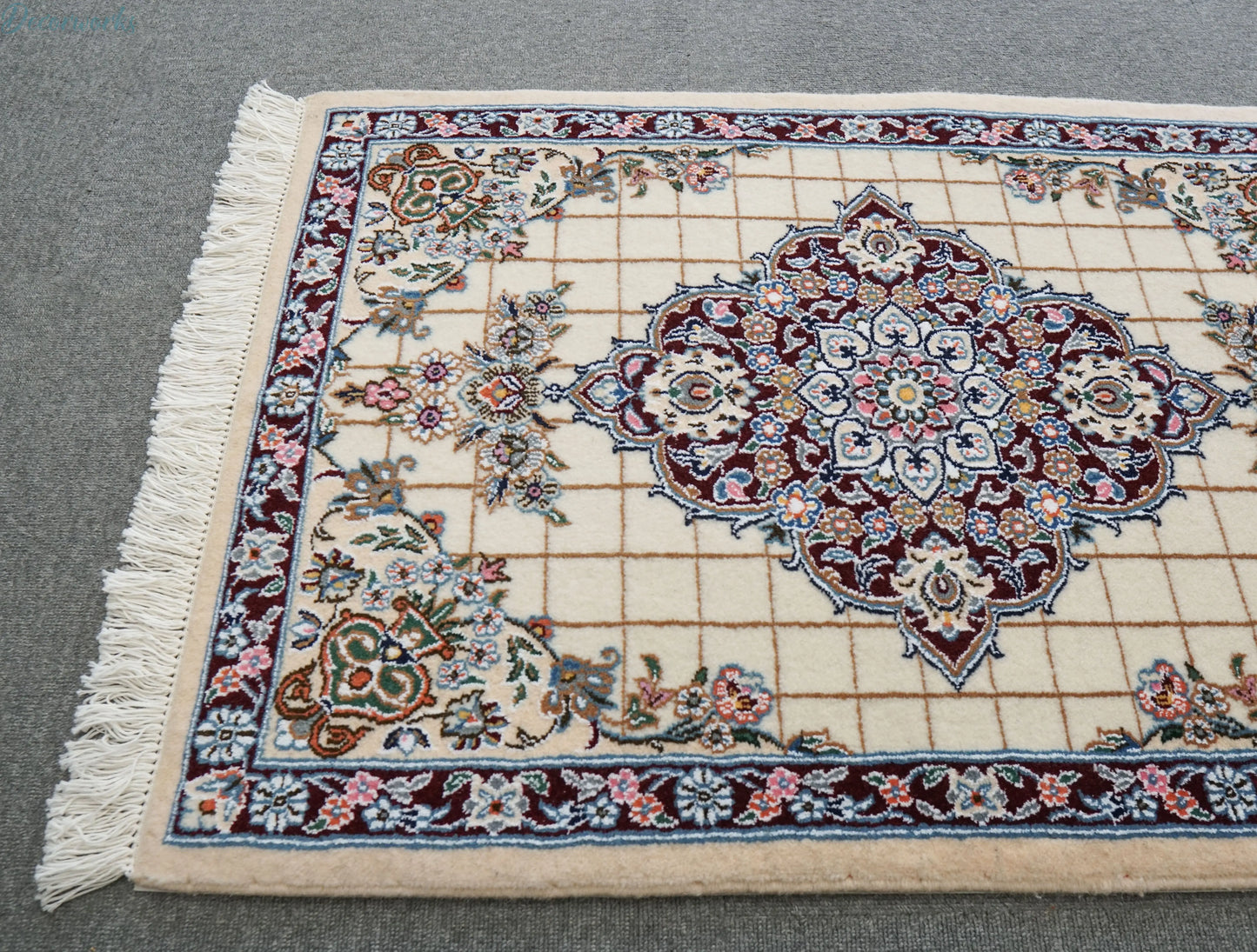 94×65cm ペルシャ手織り絨毯 Decorworks