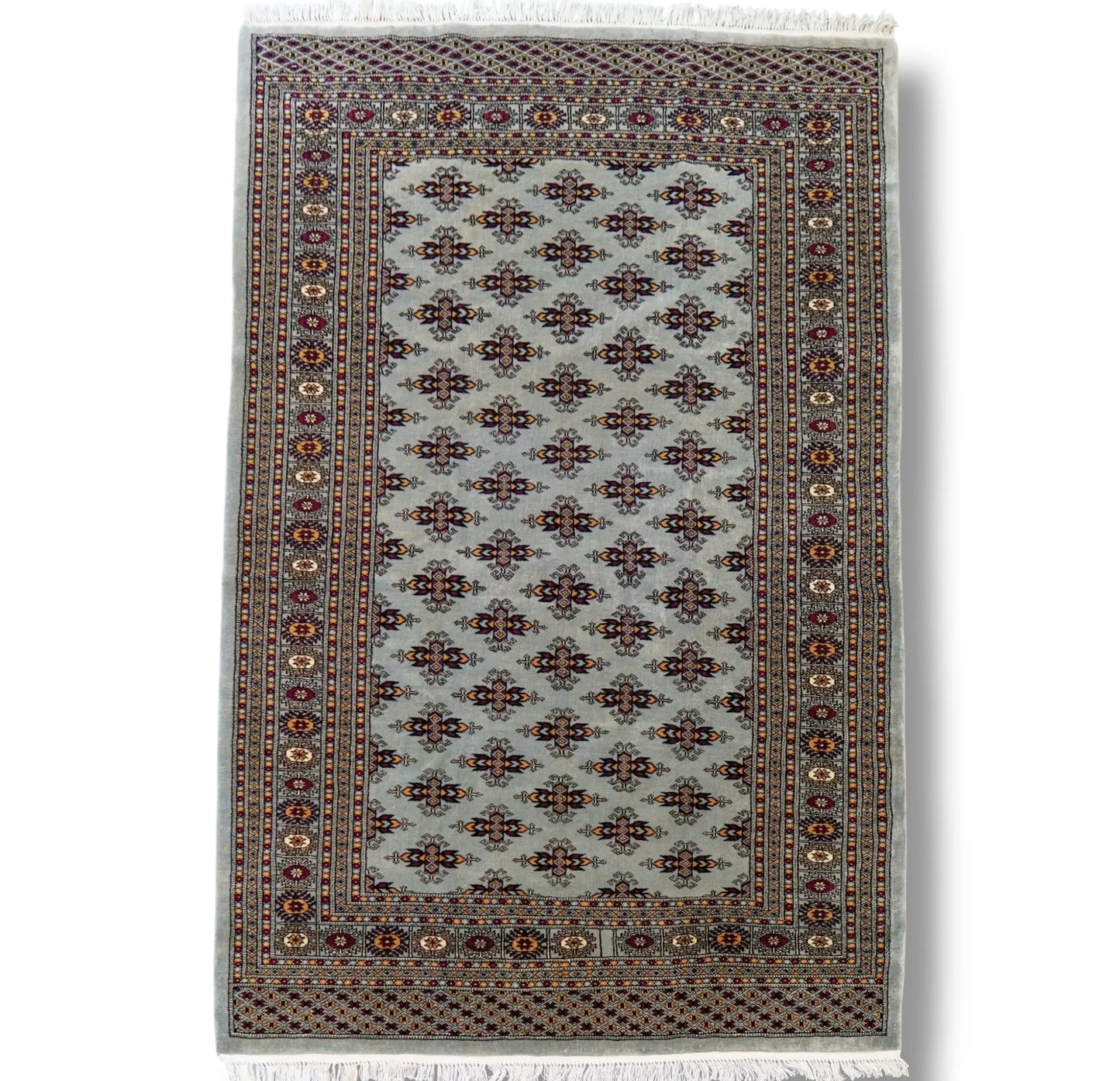 184×132cm パキスタン手織り絨毯 Decorworks