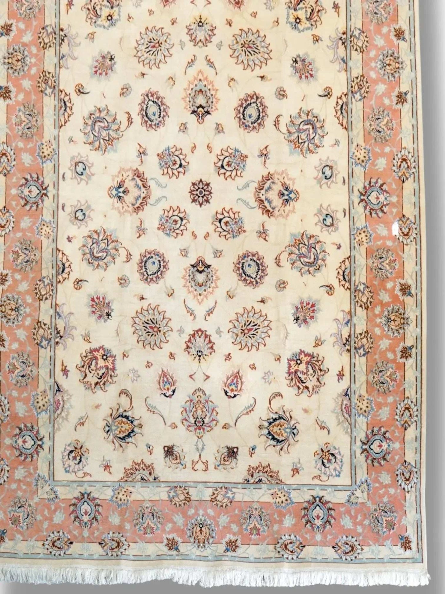 293×188cm ペルシャ手織り絨毯 タブリーズ産 - Decorworks