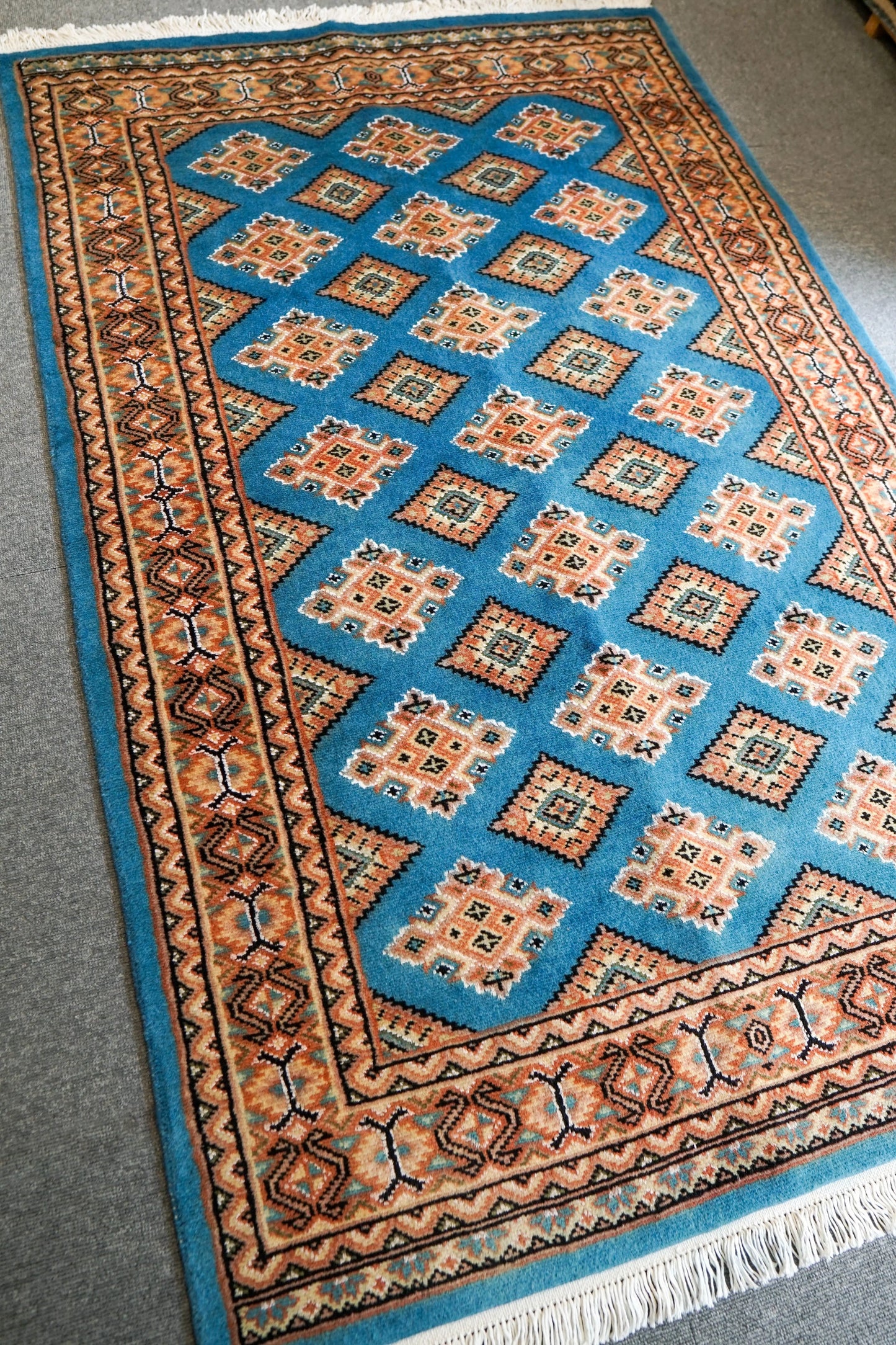 152×96cm パキスタン手織り絨毯 - Decorworks