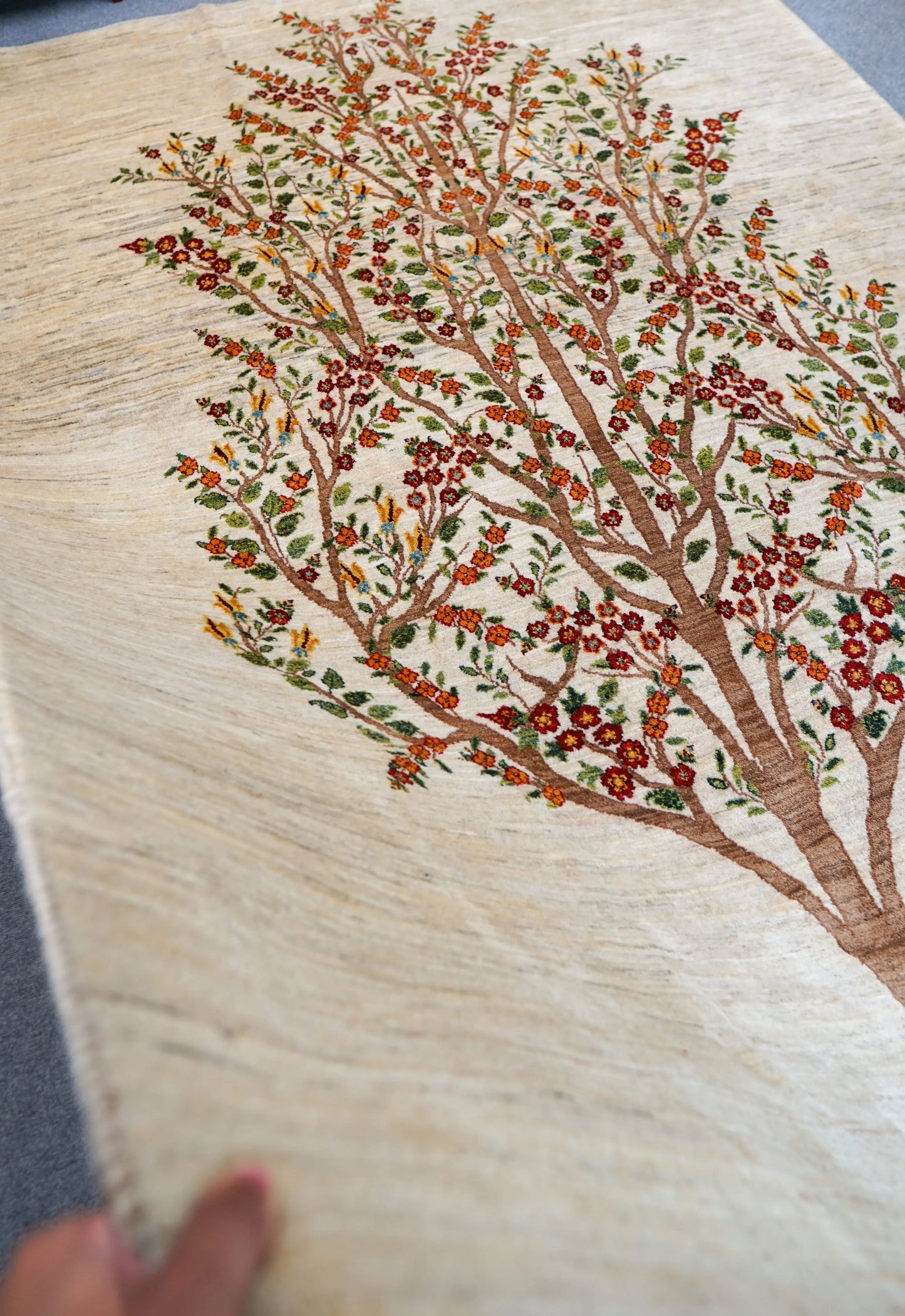 300×200cm ペルシャ手織りカシュクリギャッベ Decorworks