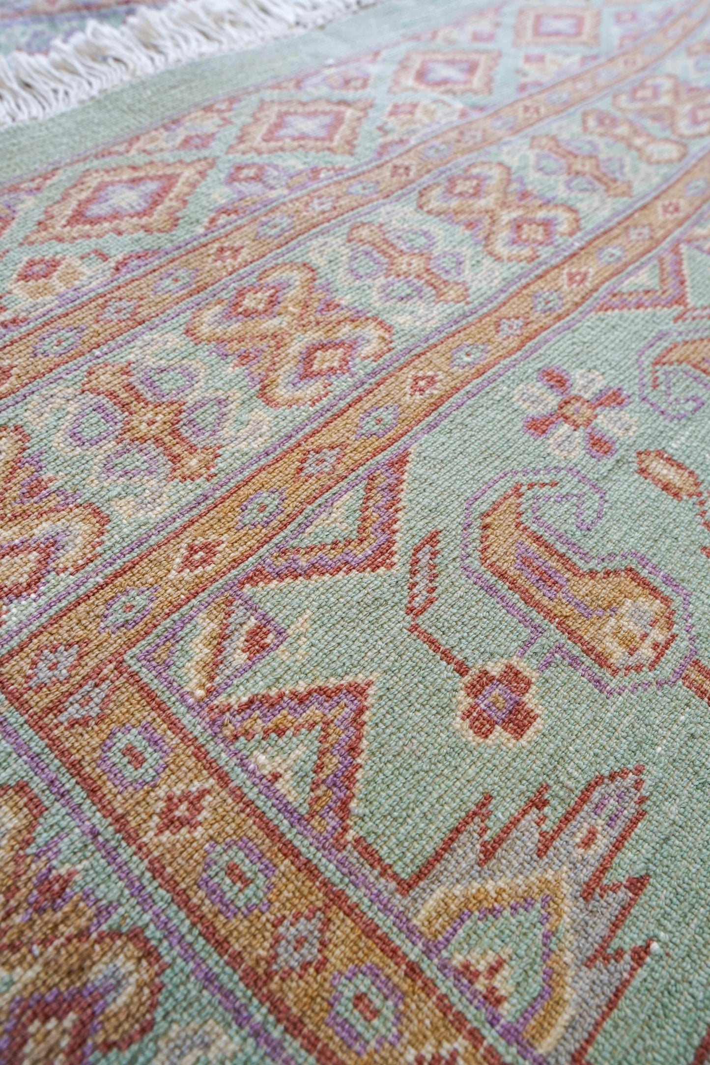 パキスタン手織り絨毯 124×77cm - Decorworks