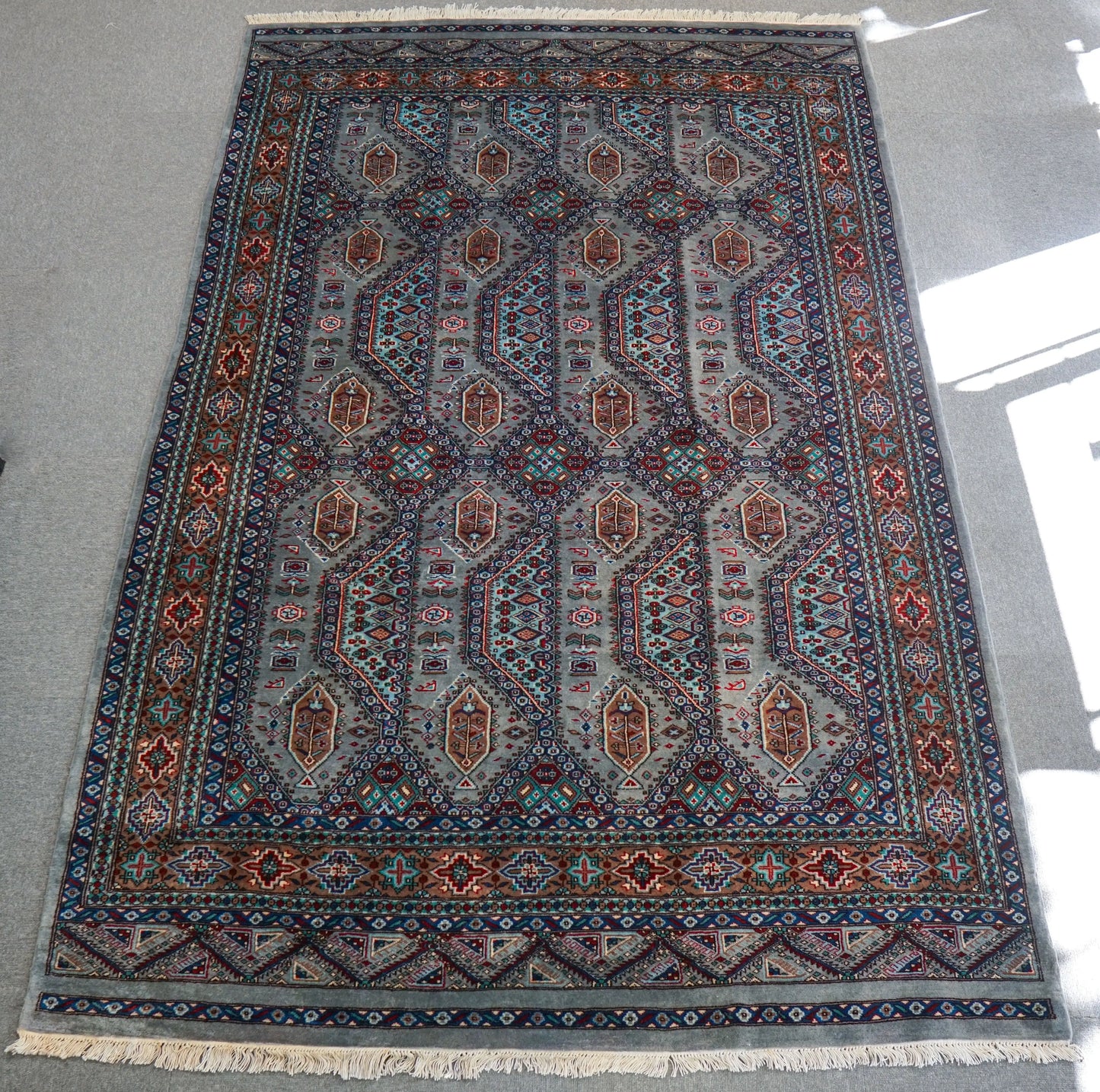 239×154cm【パキスタン手織り絨毯】 Decorworks