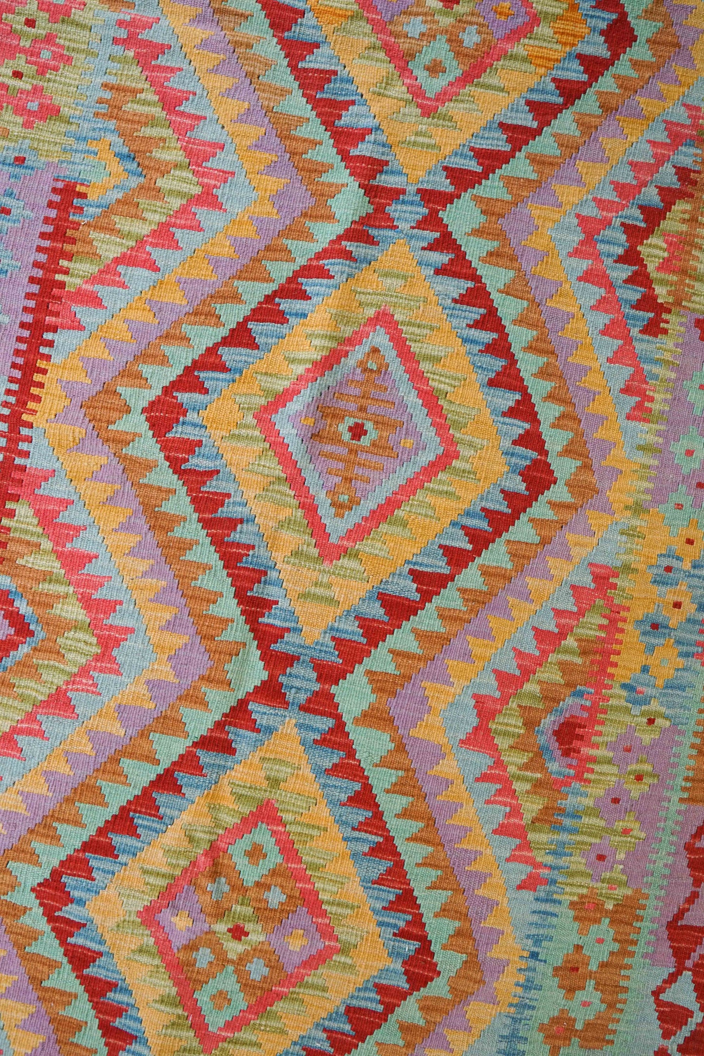 アフガン手織りキリム 194×118cm