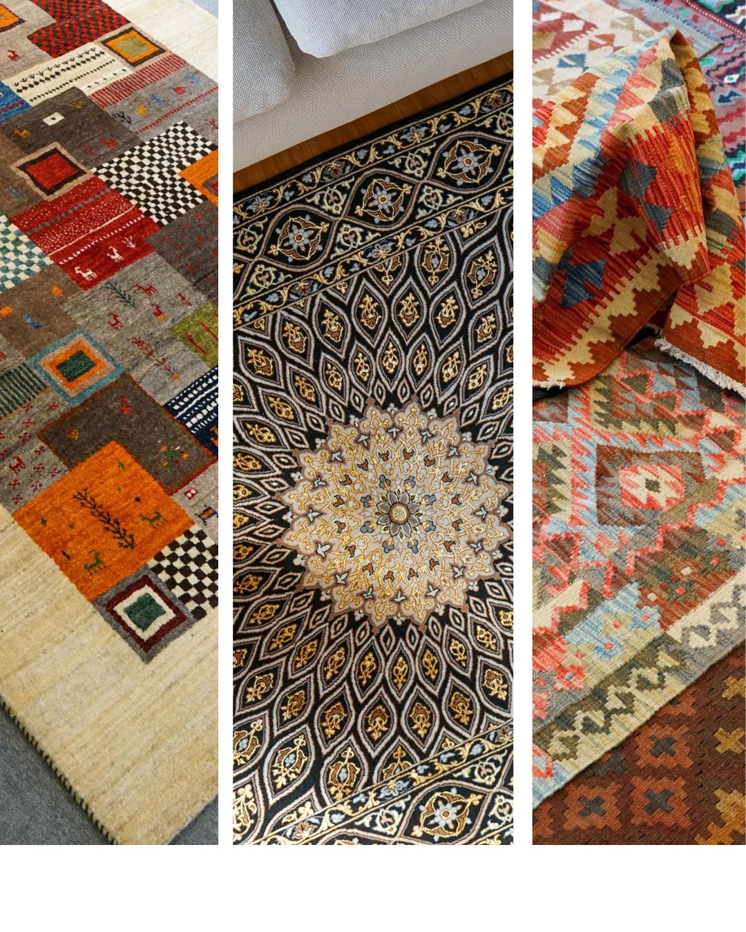 ギャッベ vs ペルシャ絨毯 vs キリム、自分に合うのはどれ？比較ガイド Decorworks