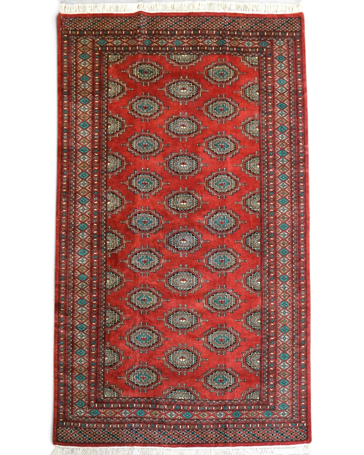  200×126cm パキスタン手織り絨毯