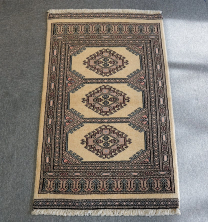 102×62cm  パキスタン手織り絨毯 - Decorworks