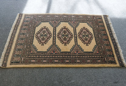 102×62cm  パキスタン手織り絨毯 - Decorworks