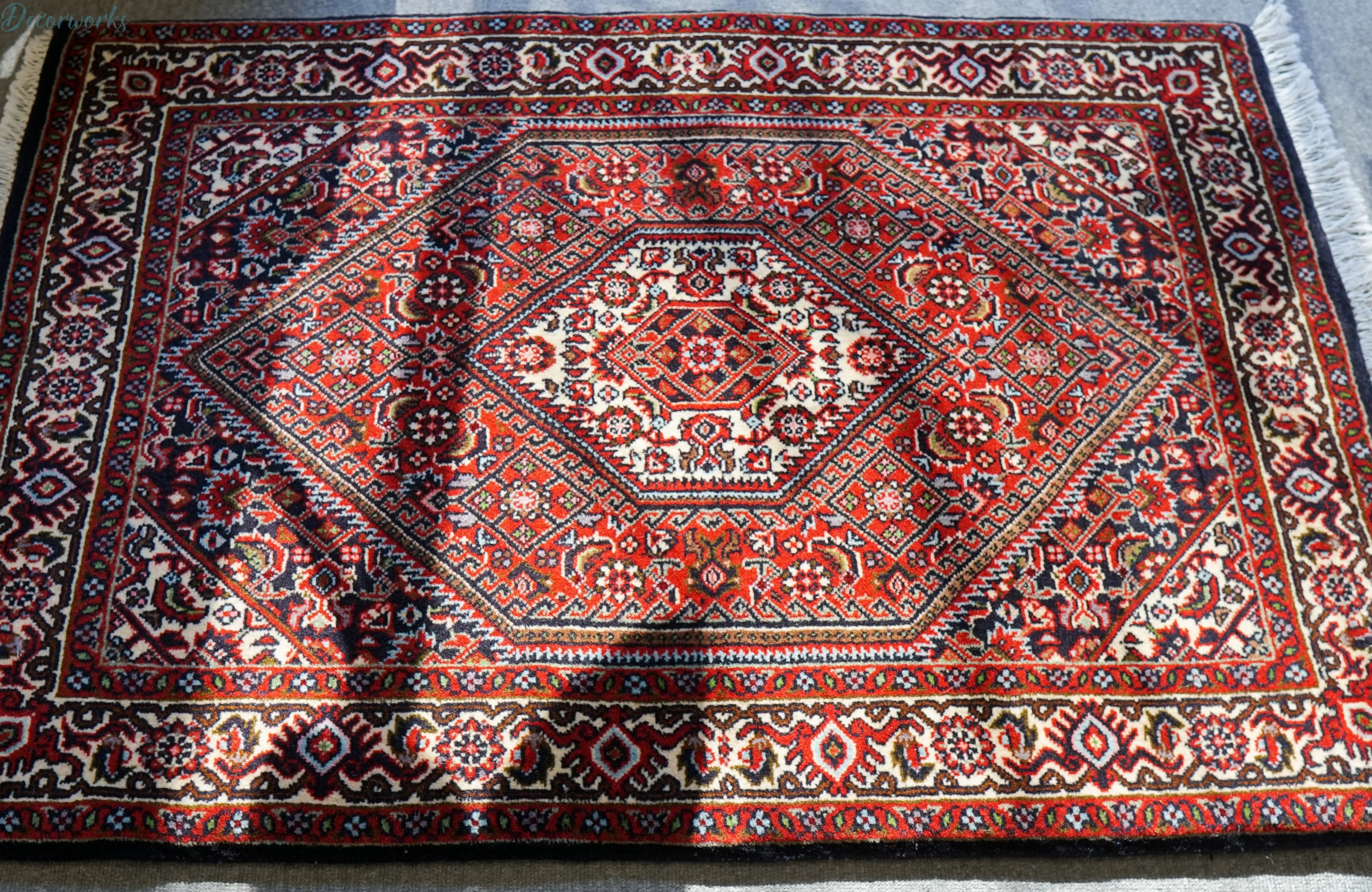 105×70cm ペルシャ 手織り絨毯 ビジャール産 - Decorworks