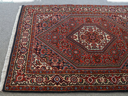 105×70cm　ペルシャ 手織り絨毯 ビジャール産 Decorworks