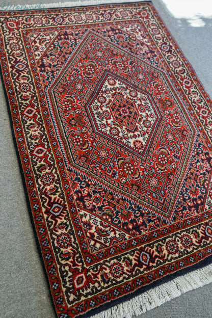 105×70cm　ペルシャ 手織り絨毯 ビジャール産 Decorworks
