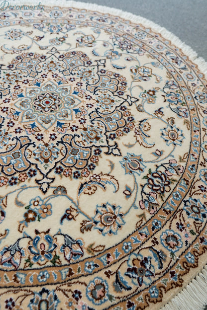 110cm 丸　ペルシャ手織り絨毯　 Decorworks