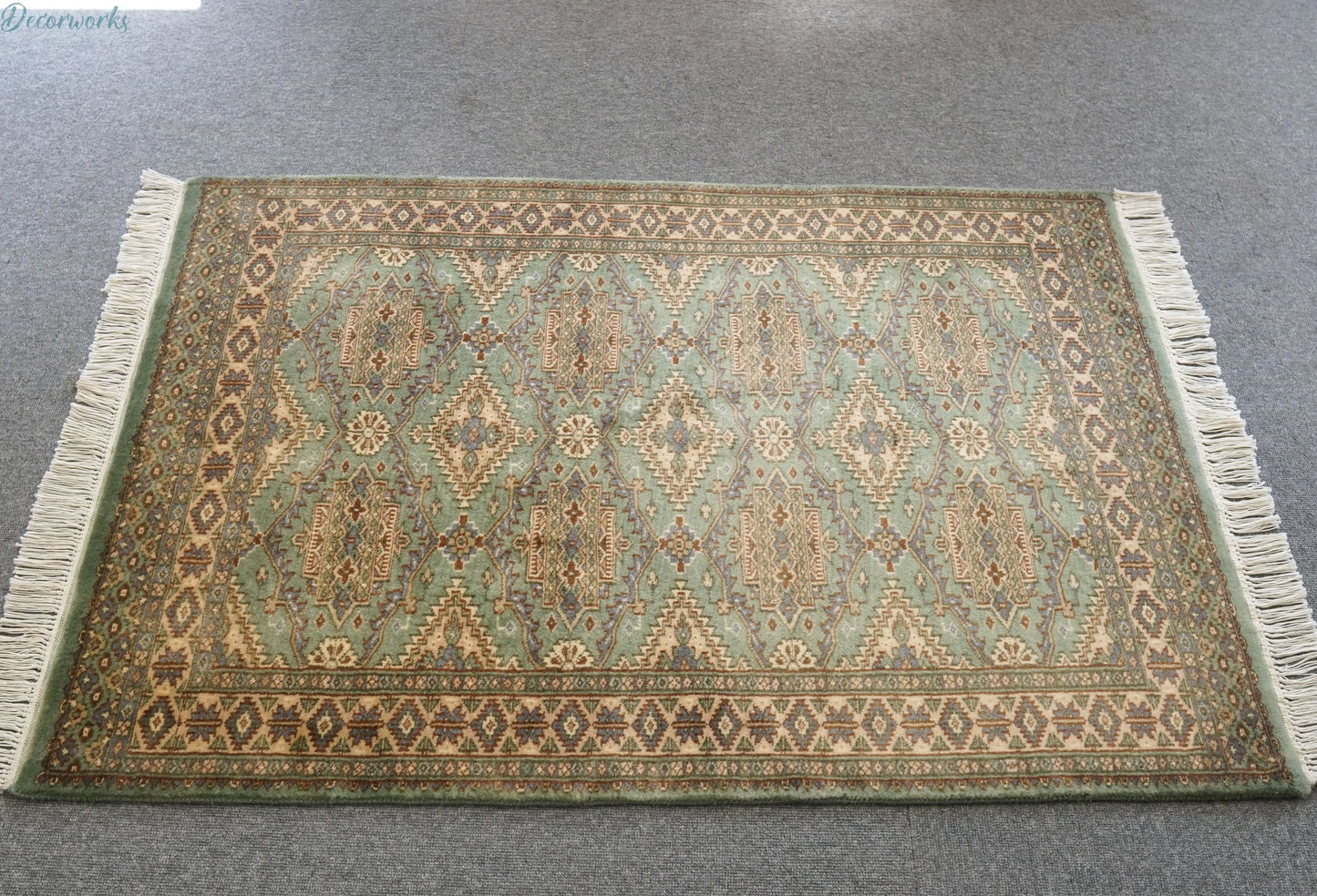 116×79cm パキスタン手織り絨毯 Decorworks