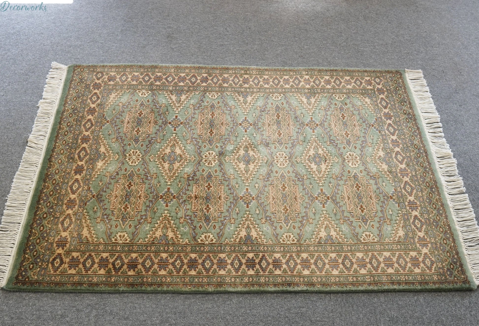 116×79cm パキスタン手織り絨毯 Decorworks