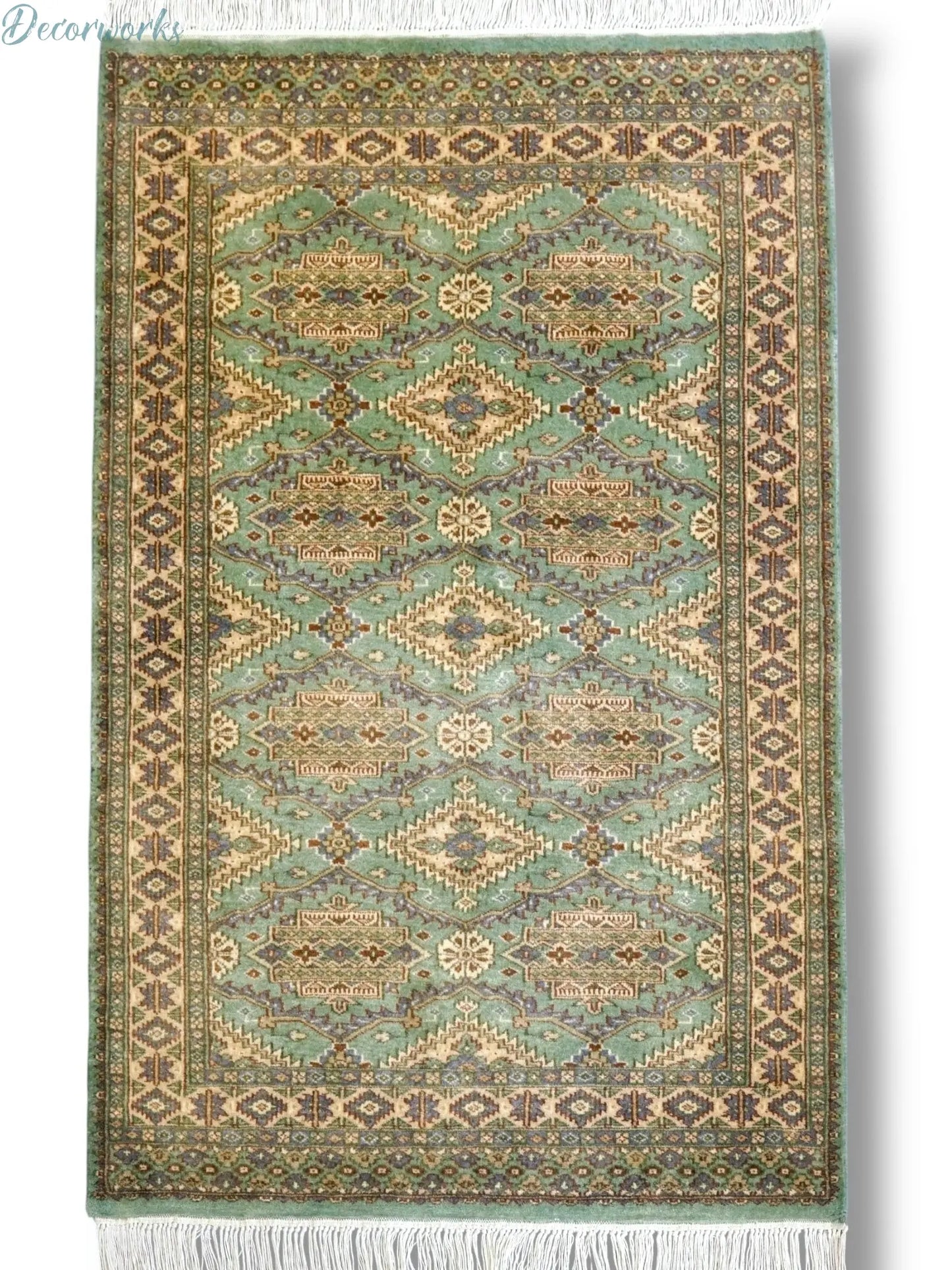 116×79cm パキスタン手織り絨毯 Decorworks