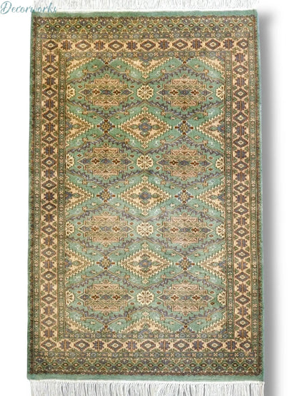 116×79cm パキスタン手織り絨毯 Decorworks