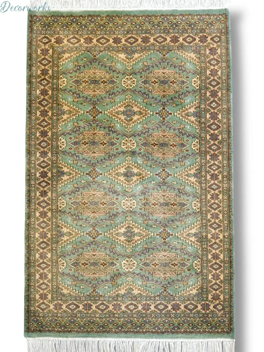 116×79cm パキスタン手織り絨毯 Decorworks