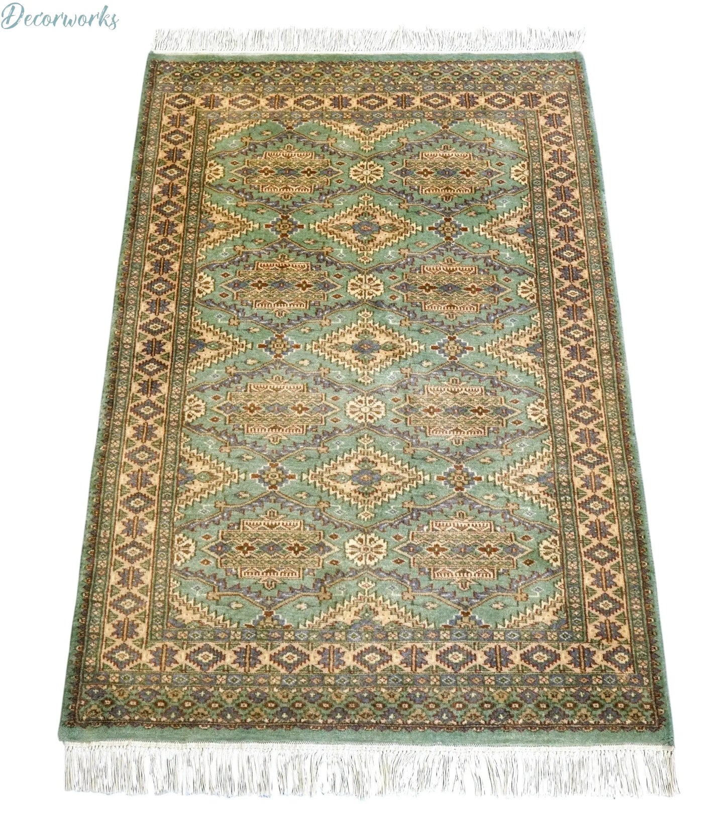 116×79cm パキスタン手織り絨毯 Decorworks
