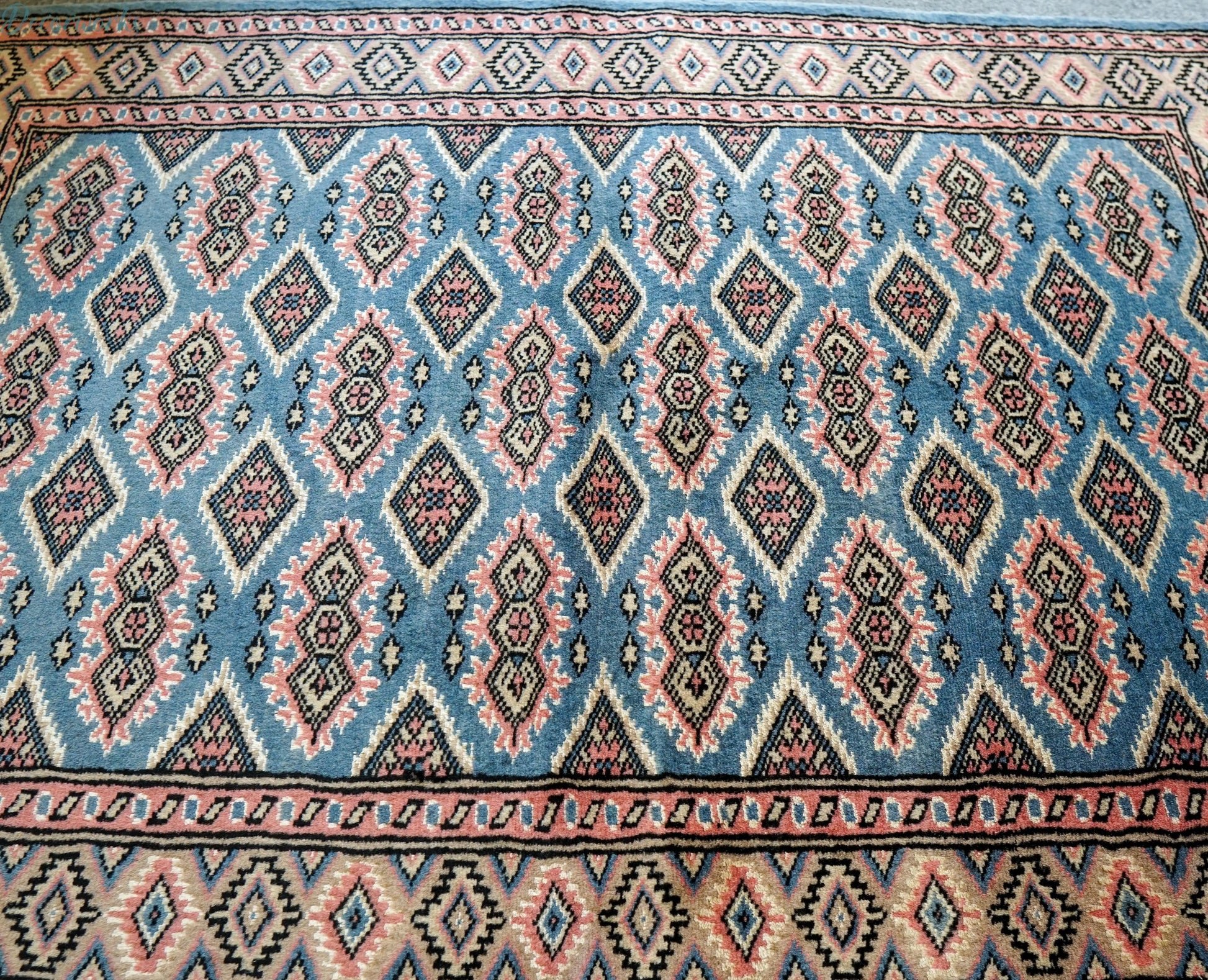 117×79cm【パキスタン手織り絨毯】 Decorworks