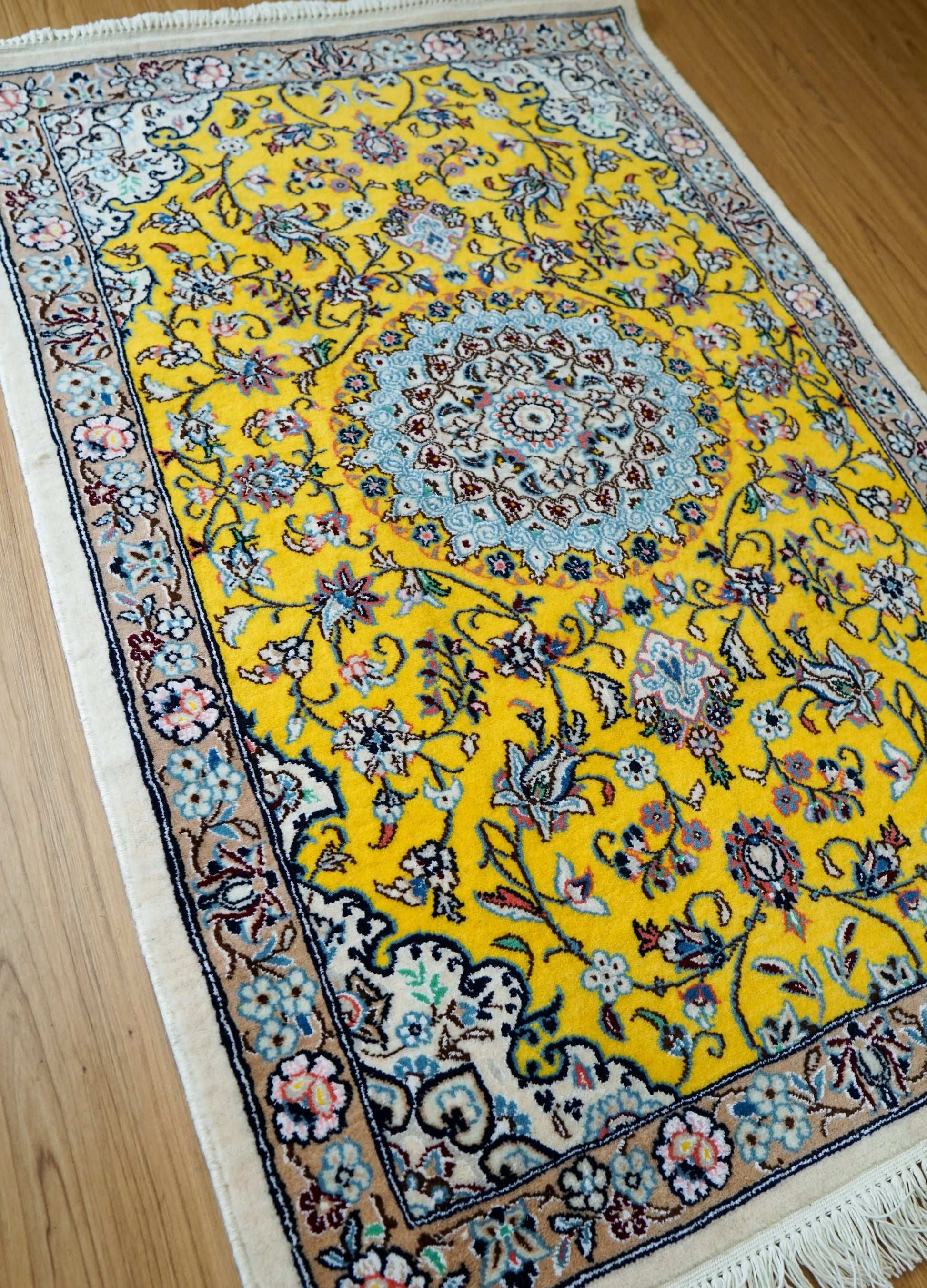 118×78cm ペルシャ手織り絨毯 Decorworks