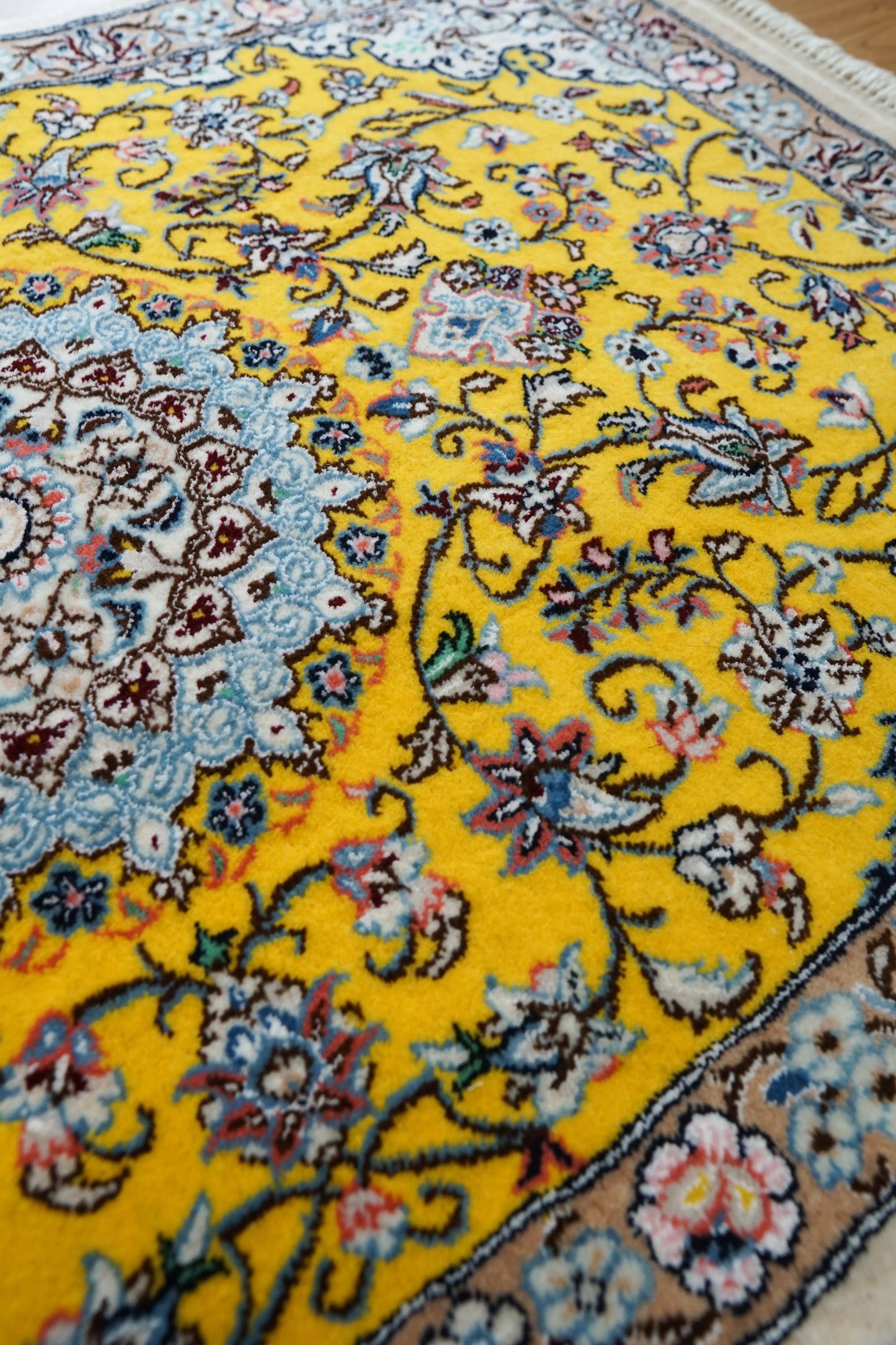 118×78cm ペルシャ手織り絨毯 Decorworks