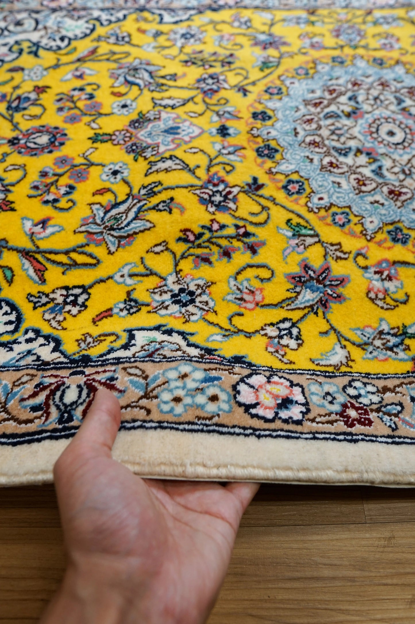 118×78cm ペルシャ手織り絨毯 Decorworks