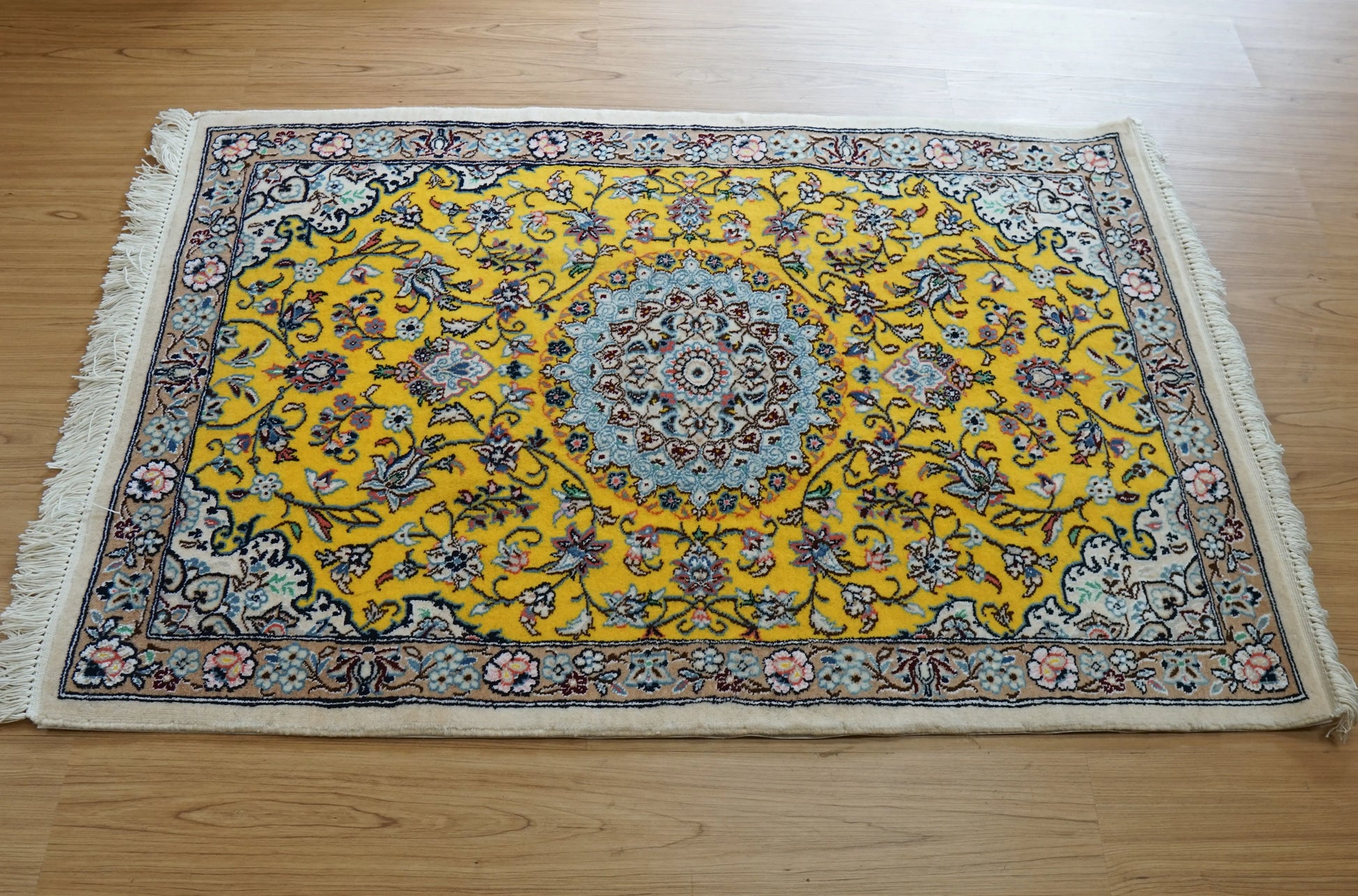 118×78cm ペルシャ手織り絨毯 Decorworks