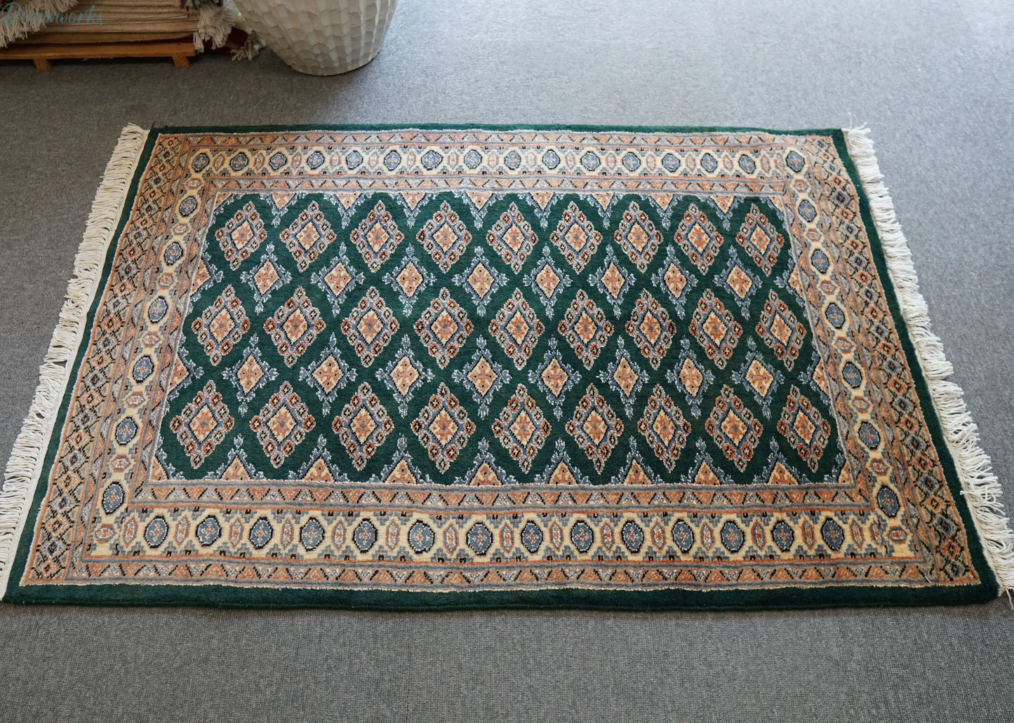 120×80cm パキスタン手織り絨毯 Decorworks