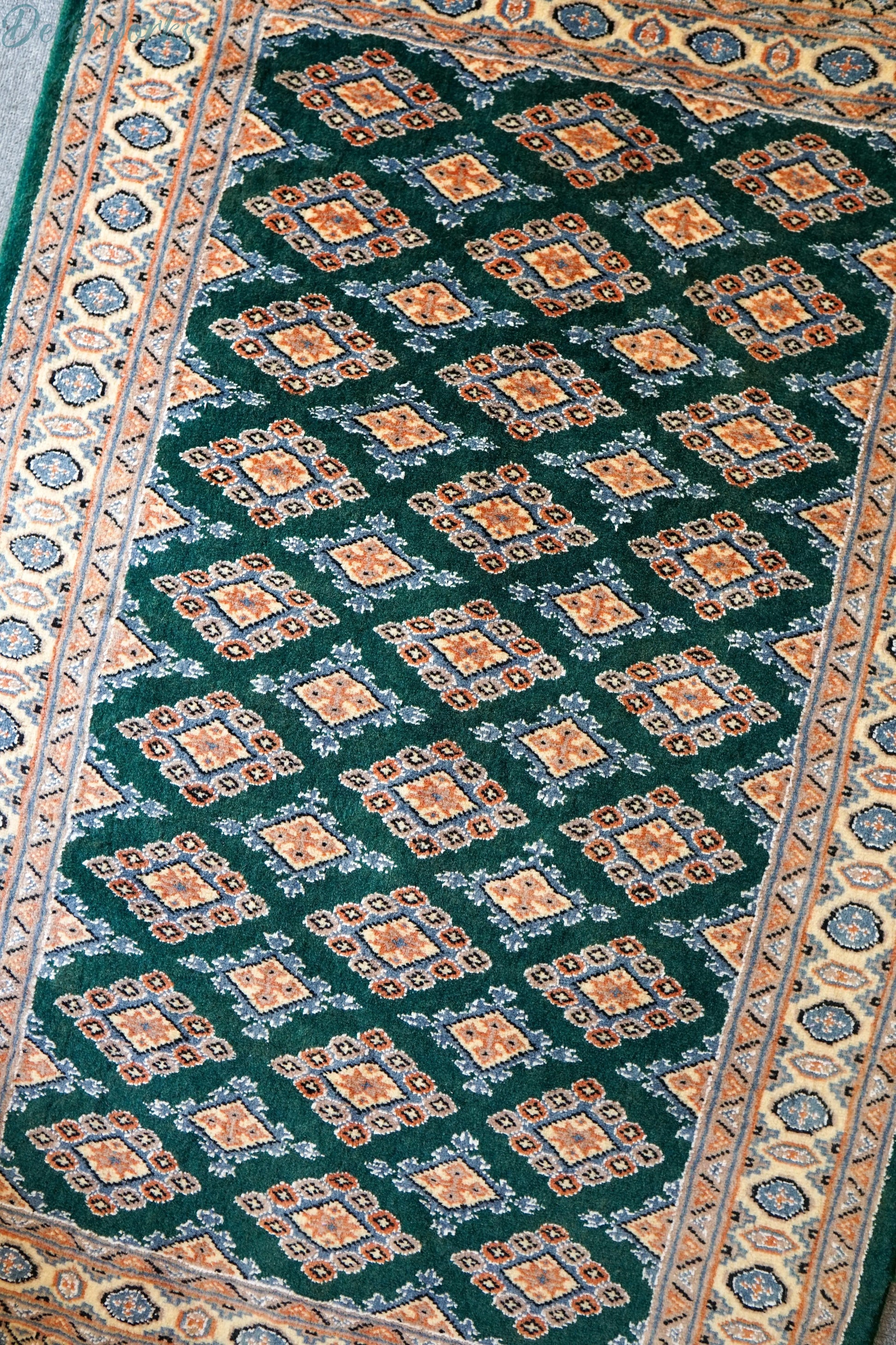 120×80cm パキスタン手織り絨毯 Decorworks