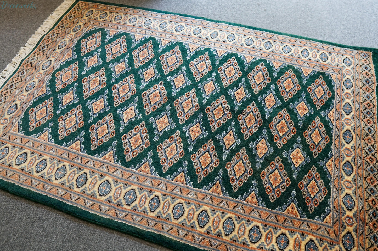 120×80cm パキスタン手織り絨毯 Decorworks